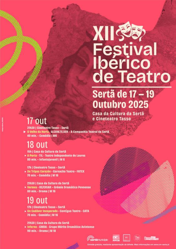 Poster do Festival Ibérico de Teatro
